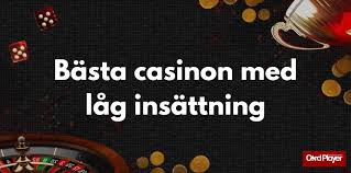 Casino med Låg Insättning - Spela Smart och Spara